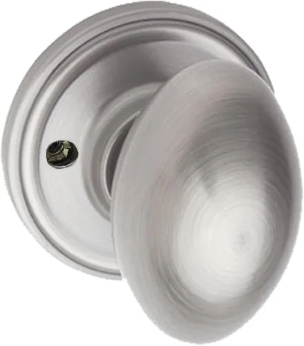Vista 14 de Copper Creek EK2090BC - Pomo para puerta de huevo, función ficticia, 1 paquete, en color negro