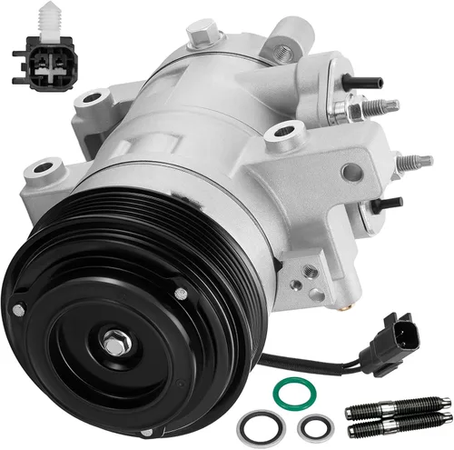 Vista 37 de BDFHYK Compresor de aire acondicionado con embrague compatible con Ford F-250 F-350 Super Duty 6.2L 2017-2019, F-450 F-550 Super Duty 6.8L