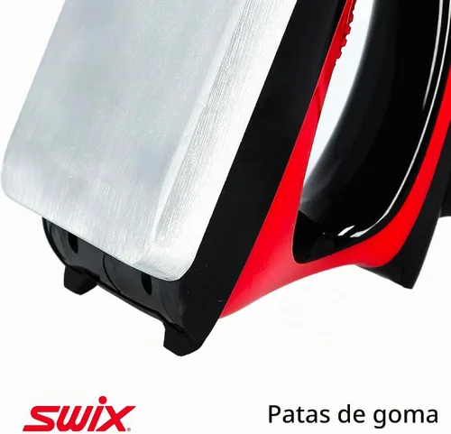 Vista 5 de Swix Cera universal, temperatura ajustable de 110 V, rojo, placa base grande
