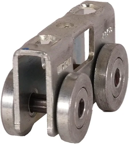Vista 2 de Unistrut P2750-EG - Carro ligero de 4 ruedas original para uso con canales P1000, P1001, P5000, P5001, P5500, P5501 y todos los canales de puntal