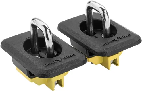 Vista 8 de Bull Ring Anclajes retráctiles para cama de camión, 98-12 Ford Ranger, 98-14 F150, 98-16 F250 y F350 Super Duty, 99-13 Silverado, 99-13 Sierra 1500