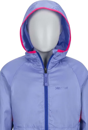 Vista 6 de Marmot Chaqueta cortavientos ligera con capucha Ether para niña