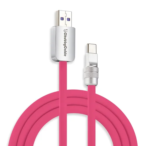 Vista 12 de chubbycable Chubby 2.0 USB C 240W Cable de carga rápida de silicona suave y duradero, cable de carga extra grueso compatible con iPhone 17-15 Series