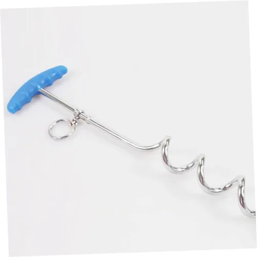 Vista 4 de Cadenas para perros pequeños para exteriores, correa de patio y estaca resistente para perro, correa de estaca para perro, correa de pila