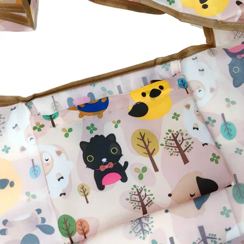 Vista 2 de Bowbear Bolsa de compras reutilizable de nylon plegable
