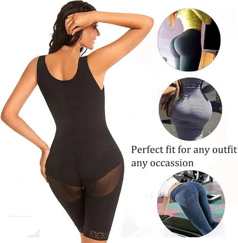 Vista 5 de MASHINE Fajas colombianas moldeadoras para mujer, con control de abdomen, moldeador de cuerpo, prendas de compresión
