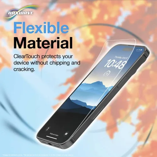 Vista 6 de BoxWave ClearTouch ImpactShield - Protector de pantalla compatible con Aventon BC 280 a todo color, 2