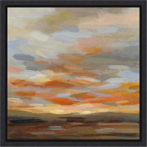 Vista 18 de Amanti Art Silvia Vassileva - Lienzo enmarcado para pared, 16 x 16 pulgadas, cielo del desierto alto, por Silvia Vassileva, lienzo enmarcado