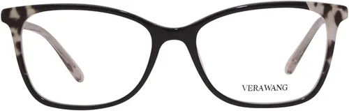 Vista 2 de Vera Wang V576 BK Gafas de mujer negro borde completo cuadrado marco óptico 2.087in