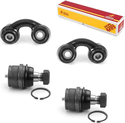 Vista 179 de Metrix Premium Chassis Parts - Juego de 4 piezas de articulación de rótula superior y barra estabilizadora delantera para Ford Ranger RWD 1998-2011