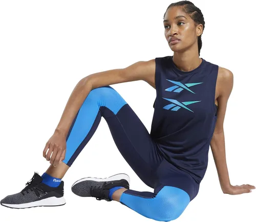 Vista 6 de Reebok Camiseta sin mangas de malla para mujer ReeCycle