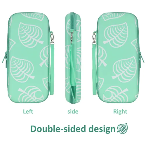 Vista 2 de YOUSHARES Carrying Case for Nintend Switch - Bright Protective Storage Case Pouch for Nintend Switch Console & Accessories with 10 Game Cartridges