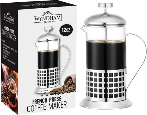 Vista 2 de Wyndham House™ Cafetera de prensa francesa de 12 oz