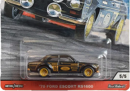 Vista 2 de Hot Wheels 70 Ford Escort Rs 1600 Vehículo