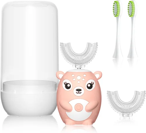 Vista 8 de Cepillos de dientes eléctricos para niños Rosa 2-6 Años
