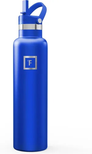 Vista 12 de IRON °FLASK Botella de agua de boca estrecha de 24 onzas con boquilla Aurora