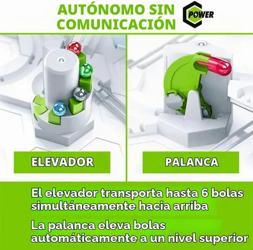 Vista 10 de Ravensburger Interacción de extensión de potencia GraviTrax STEM y juguete de construcción Juego de carreras de mármol y laberinto Sistema