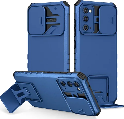 Vista 107 de Funda compatible con Samsung Galaxy M13 5G/A04 Dimensional Soporte Ventana Corredera Teléfono Móvil Funda Protectora a Prueba de Golpes para Samsung