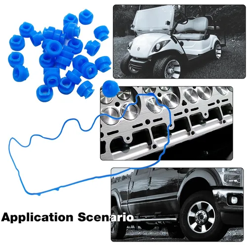 Vista 5 de Juego de juntas de tapa de válvula de cabeza de motor VS50664R VS50372 Reemplazo para Ford F150 F250 F350 Mustang Lincoln Mark Mercury Mountaineer