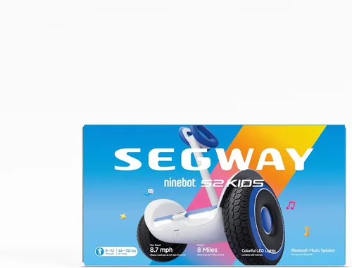 Vista 10 de Segway Ninebot S2 - Patinete de autoequilibrio para niños, de 8 a 12 años