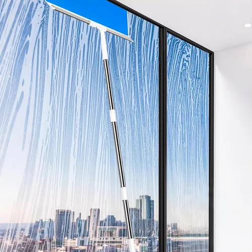Vista 8 de Escurridor de Goma para Pisos de Superficie Lisa de Concreto, Piso de Azulejos, Escurridor de Piso Resistente para Garaje y Ducha para Remover Agua