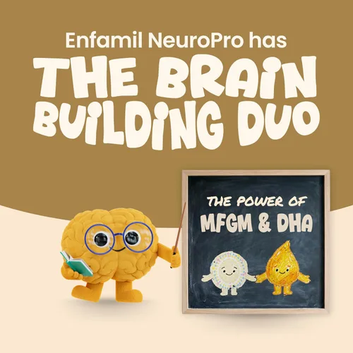 Vista 5 de Enfamil NeuroPro Baby Formula Brain Building Duo DHA y MFGM, 20.7 onzas