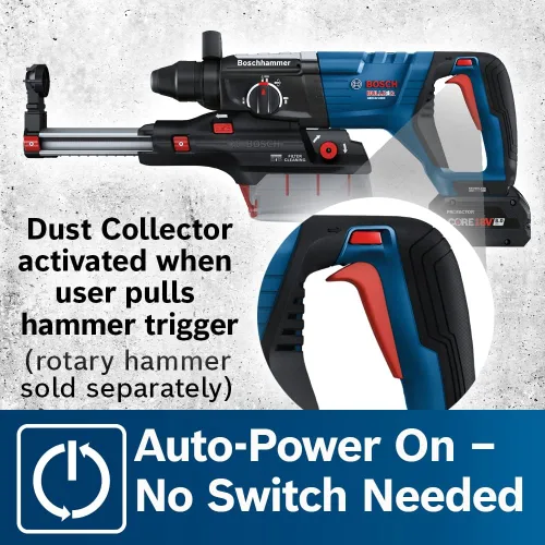 Vista 20 de BOSCH Accesorio para recolección de polvo GDE28D SDS-plus®