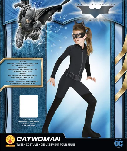 Vista 4 de Rubie's Batman Catwoman oficial de DC Comics, Un