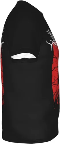 Vista 4 de Soda Stereo Doble Vida T Shirt Man's Summer Tee Casual Short Sleeve 3D Print T-Shirts