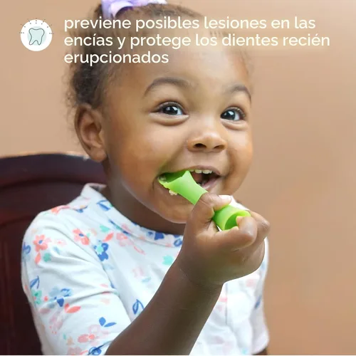 Vista 3 de Olababy Juego de 2 piezas de alimentación avanzada para bebé, incluye cuchara de entrenamiento y cuenco de vapor Kiwi / Lima