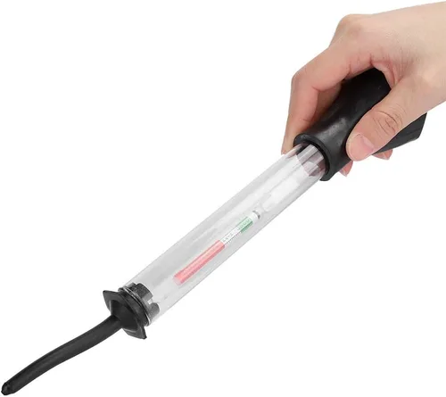 Vista 8 de Acouto Hidrómetro de batería, herramienta de hidrómetro de electrolitos de batería, probador de medidor de densidad electrohidráulico de detección