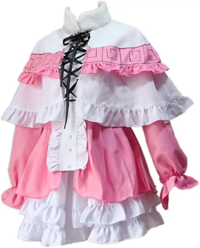 Vista 2 de Anime Miss Kobayashi s Dragon Maid Cosplay Disfraces Kanna Kamui Mujeres Vestidos Fiesta de Halloween