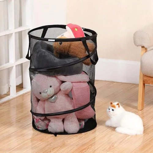 Vista 2 de Cabilock Cesta plegable para ropa sucia, cesta de ropa sucia, cesta de lavandería plegable, cesta plegable para ropa sucia, cesta plegable para ropa