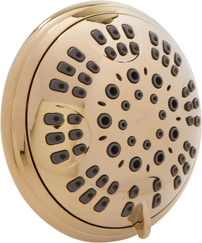 Vista 8 de Aqua Elegante - Cabezal de regadera de níquel cepillado de 1.8 GPM de lujo, 6 configuraciones, libre de BPA, boquillas autolimpiantes, accesorios