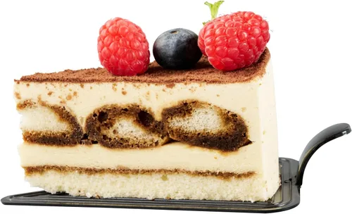 Vista 14 de Restaurantware Tablas para pasteles de 4.5 x 3 pulgadas, 100 bandejas triangulares de postre, ligeras con asa, tableros de repostería de plástico