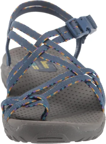 Vista 2 de Skechers Sandalias de broma divertidas para mujer, reggae