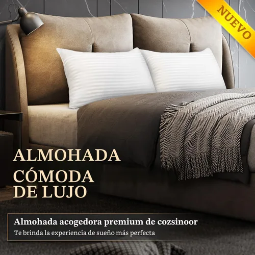 Vista 2 de COZSINOOR Bed Pillows for Sleeping Queen Size Set of 2 for Side Sleeper