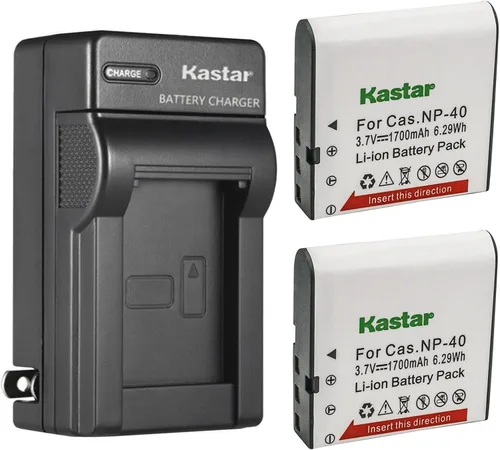 Vista 5 de Kastar Cargador de batería de pared AC para Minolta MN4K100Z 4K Ultra HD, Minolta MN4K30NV 4K Ultra HD / 30 MP, Minolta MN100HDZ 1080P HD