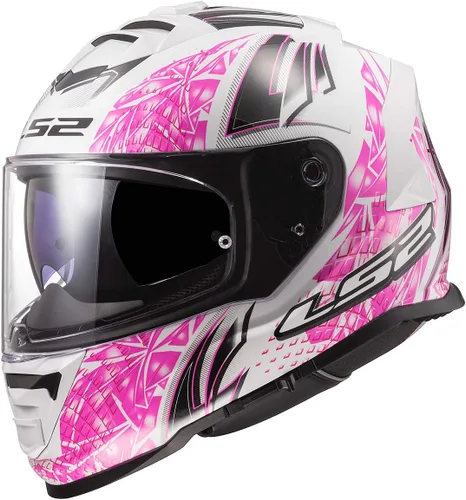 Vista 21 de LS2 Helmets Assault - Casco integral para motocicleta con protector solar
