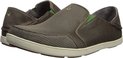 Vista 7 de Olukai - Zapatos de malla sin agujetas para hombre