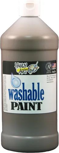 Vista 21 de Handy Art Pintura lavable de 16 onzas, color negro