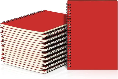 Vista 19 de Yahenda Cuaderno de Espiral al Por Mayor A5 Diario Rayado 8.3'' x 5.5'' Papel de Composición para Escritura Bloc de Notas Pequeño Cuaderno