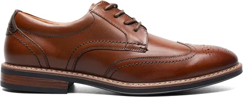 Vista 2 de Nunn Bush Centro Flex Wingtip Oxford para hombre