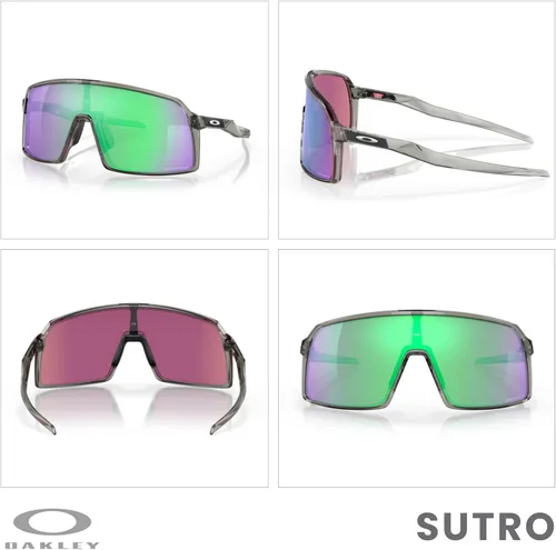 Vista 85 de Oakley Sutro OO9406 / OO9462 - Lentes de sol para hombre, kit de correa de accesorios, bolsa de microfibra