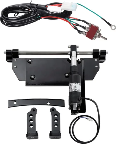 Vista 3 de XMT-MOTO Kit de Soporte Central Eléctrico Compatible con Harley Davidson Harley Road King Street Electra Glide Bagger 2009-2016
