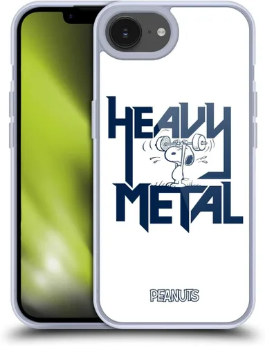 Vista 25 de Head Case Designs Funda de gel con licencia oficial de Peanuts Charlie Brown Good Grief Rock Tees [protección de grado militar] compatible con Apple