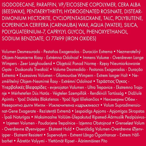 Vista 6 de Pupa Milano - Máscara de pestañas de 0.32 onzas para mujer, color marrón chocolate 200