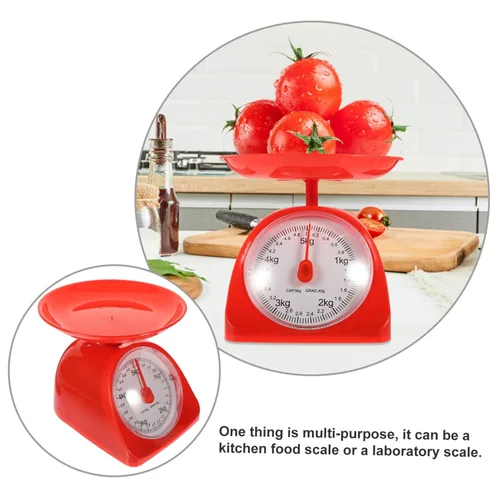 Vista 7 de Báscula mecánica de cocina báscula de cocina báscula de alimentos para hornear escritorio multifunción Báscula de peso de alimentos Báscula de carne