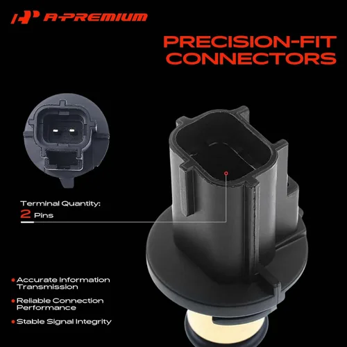Vista 4 de Sensor de temperatura del refrigerante del motor A-Premium compatible con Chrysler y Dodge Para Chrysler 200 Sebring 2007-2010 Dodge Avenger
