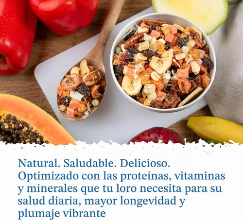 Vista 6 de Dr. Harvey's Mezcla de loros exóticos, mezcla sin semillas de alimentos naturales para loros grandes